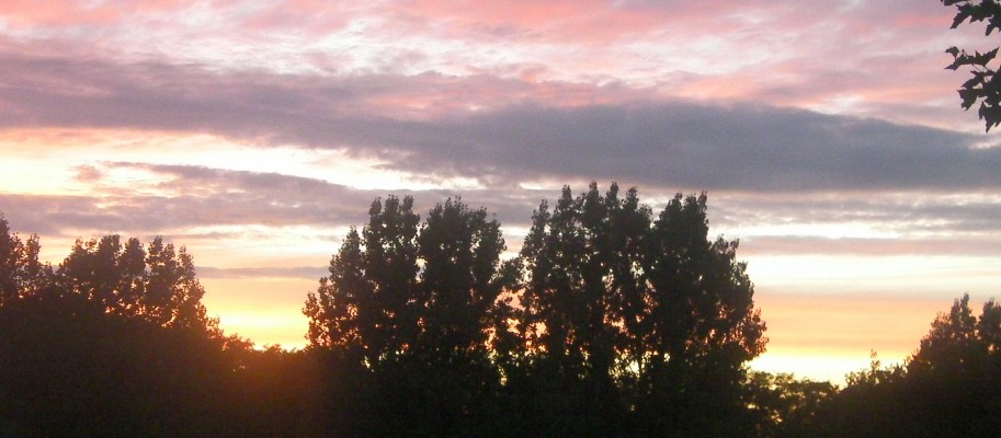 coucher du soleil